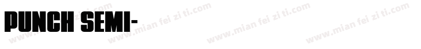 Punch Semi字体转换
